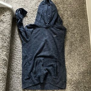 Black and blue hollister hoodie